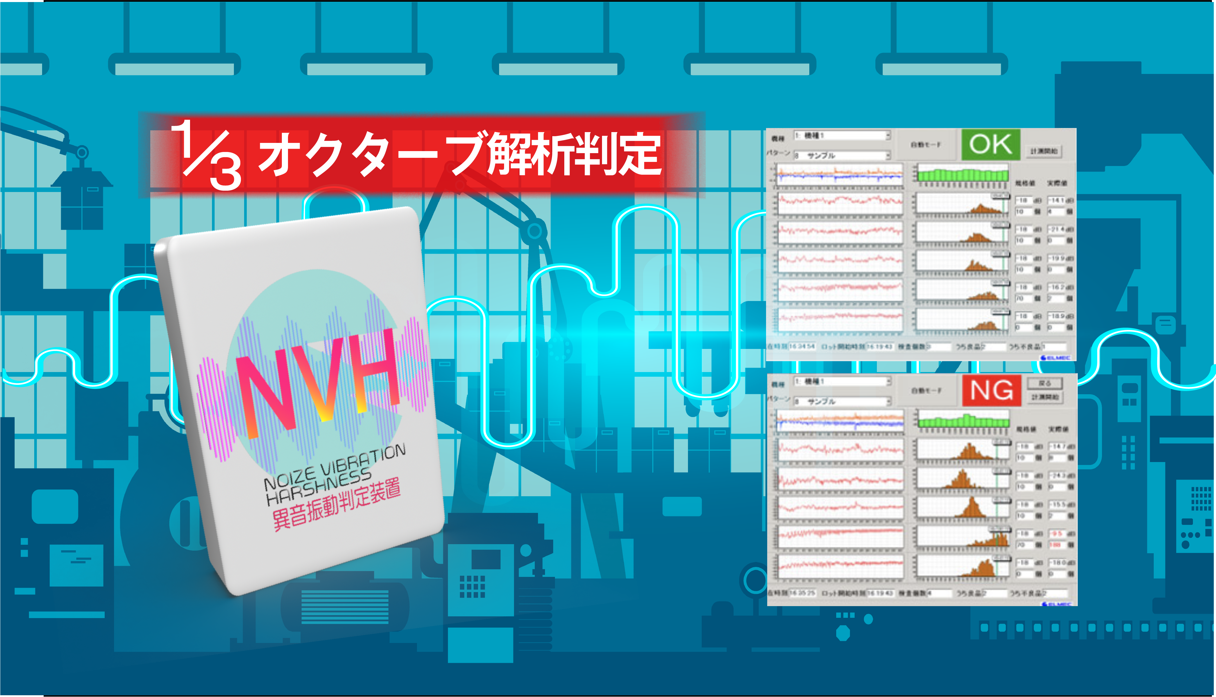 異音振動判定装置 NVH